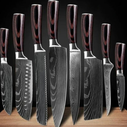 Juego especial de carpintero Set de 6 piezas Set de 8 piezas Cuchillo Cuchillo de chef Cuchillo de cocina Cocina