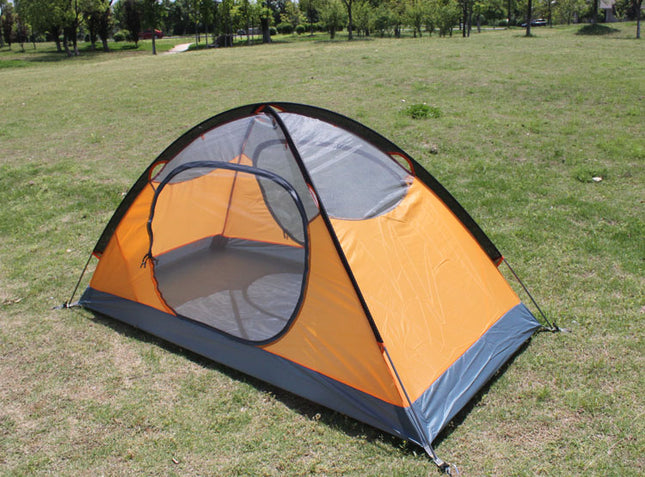 Tiendas de campaña dobles para exteriores, a prueba de lluvia, para acampar, equipos ultraligeros para acampar en la nieve y alta montaña