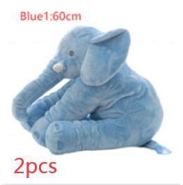 Almohada elefante de peluche para bebé, cómoda para dormir