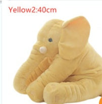 Almohada elefante de peluche para bebé, cómoda para dormir