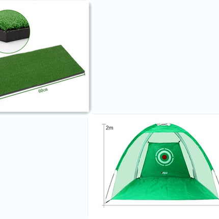 Red de práctica de golf Carpa Jaula de golpeo de golf Tienda de práctica para jardín o césped Equipo de entrenamiento de golf Malla para exteriores