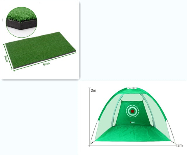 Red de práctica de golf Carpa Jaula de golpeo de golf Tienda de práctica para jardín o césped Equipo de entrenamiento de golf Malla para exteriores