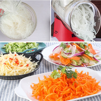 Accesorios de cocina manuales, mandolina redonda multifuncional, rebanador de patatas, cortador de verduras, rebanador de queso, utensilios de cocina