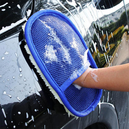 Guantes de lavado de coche de pelo suave, tipo coche, para lavado de coche, motocicleta, herramientas de limpieza para el cuidado del coche