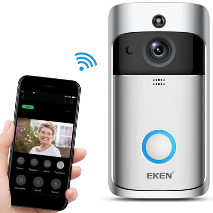 Timbre de video inalámbrico inteligente con WiFi