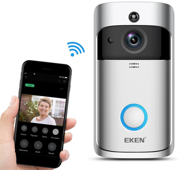 Timbre de video inalámbrico inteligente con WiFi
