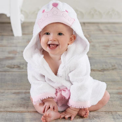 Toallas de baño para bebés con modelos de animales lindos de dibujos animados, albornoces para bebés, albornoces de algodón para niños, albornoces con capucha para bebés