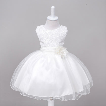 Vestido de lentejuelas para bebé, de niña de las flores, para boda, de princesa