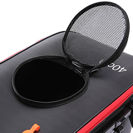 Bolsa de pesca portátil EVA plegable engrosada, caja de pesca viva, cubo de tanque, aparejos de pesca para camping, caja de almacenamiento para peces