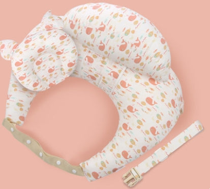 Cojines de lactancia para bebés, almohada de maternidad multifunción, ajustable para lactantes y recién nacidos, con cubierta lavable en capas