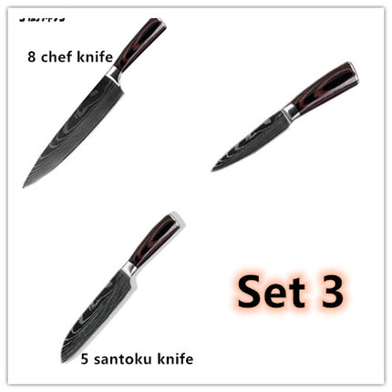 Juego especial de carpintero Set de 6 piezas Set de 8 piezas Cuchillo Cuchillo de chef Cuchillo de cocina Cocina