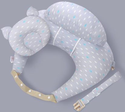 Cojines de lactancia para bebés, almohada de maternidad multifunción, ajustable para lactantes y recién nacidos, con cubierta lavable en capas
