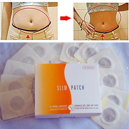 Parche de ombligo adelgazante, parche magnético desintoxicante para el abdomen