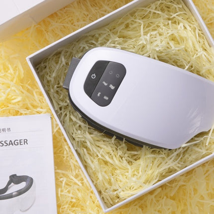 Masajeador de ojos con música Bluetooth, compresa caliente a presión de aire, ojeras, cuidado de los ojos