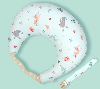 Cojines de lactancia para bebés, almohada de maternidad multifunción, ajustable para lactantes y recién nacidos, con cubierta lavable en capas