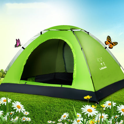 Tienda de campaña de una sola capa para camping al aire libre y playa