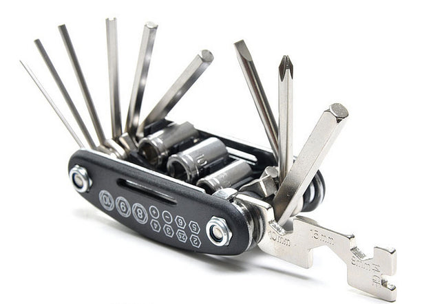 Herramienta Combinada de Reparación de Bicicletas