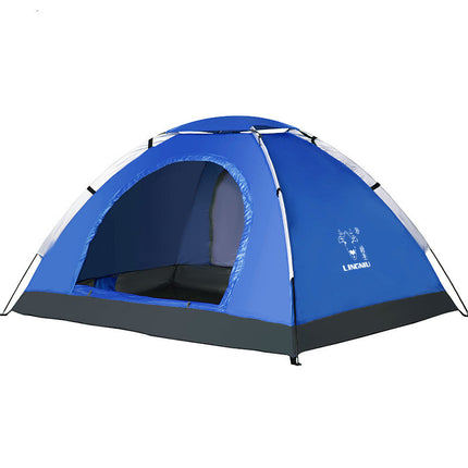 Tienda de campaña de una sola capa para camping al aire libre y playa