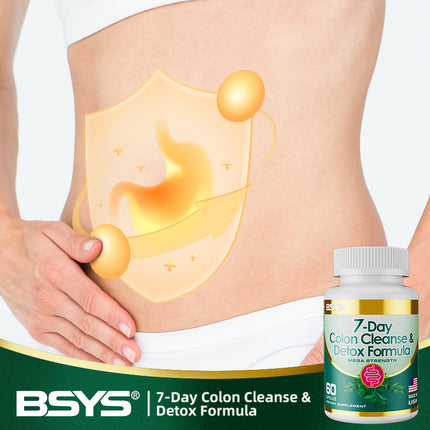 Cápsulas de fórmula de limpieza y desintoxicación de colon en 7 días