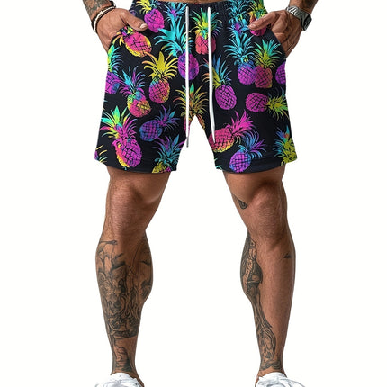 Pantalones cortos casuales para hombre transpirables