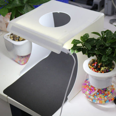 Mini estudio pequeño estudio de fotografía accesorios estudio LED plegable estudio fotográfico LED
