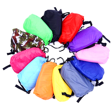 Sofá de aire para exterior, inflable rápido, tumbona, hamaca de playa, cama de aire plegable, saco de dormir, sofá perezoso, sofá de aire perezoso