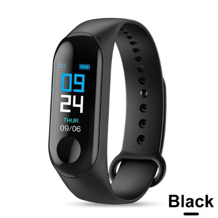 Compatible con, pulsera inteligente de ritmo cardíaco y presión arterial, medidor de ejercicio, podómetro, notificaciones inteligentes, pulsera a color