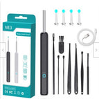 Negro con set de 8 piezas / USB