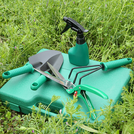 Juego de jardinería de diez piezas