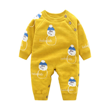 Ropa de bebé recién nacido, ropa de gateo para bebé, arnés grueso para bebé.