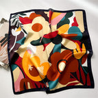 Flor de dopamina negra / 70x70cm