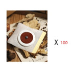 100 piezas Opp Rojo