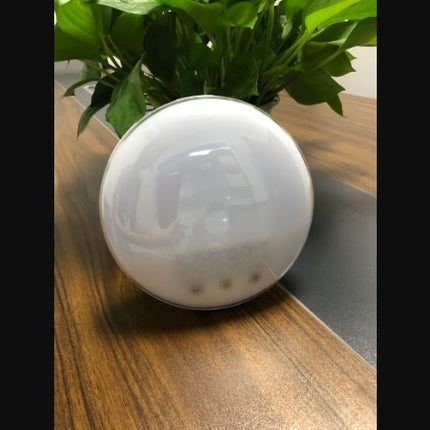 Despertador inteligente con control de voz WiFi, luz de amanecer natural