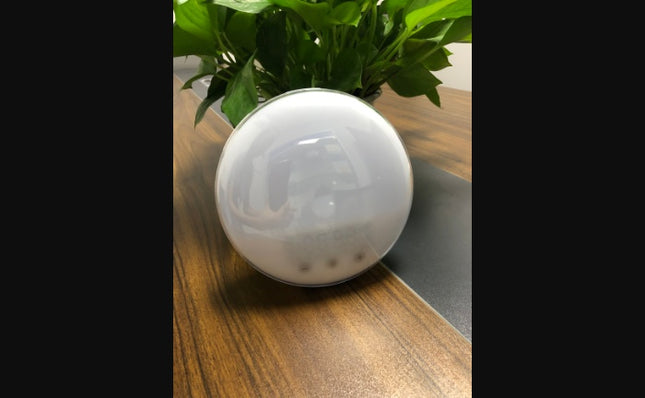 Despertador inteligente con control de voz WiFi, luz de amanecer natural
