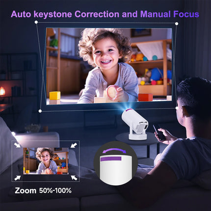 Miniproyector portátil de alta definición para el hogar