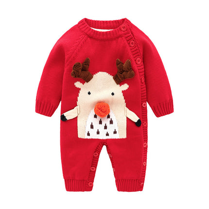 Ropa de bebé recién nacido, ropa de gateo para bebé, arnés grueso para bebé.