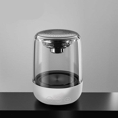 Parlantes Portátiles Bluetooth Columna Altavoz Inalámbrico Bluetooth Potente Bajo Radio con Luz LED de Color Variable