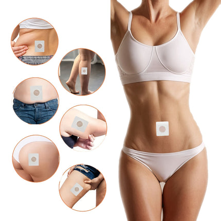 Parche de ombligo adelgazante, parche magnético desintoxicante para el abdomen