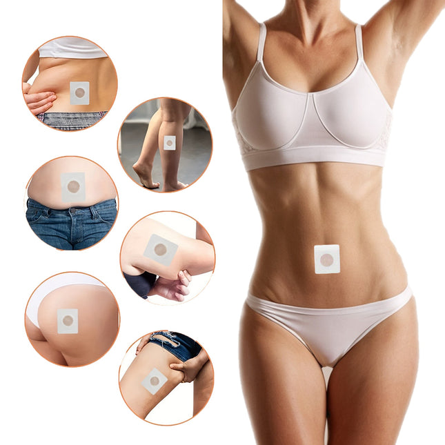 Parche de ombligo adelgazante, parche magnético desintoxicante para el abdomen
