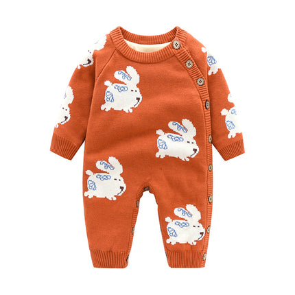 Ropa de bebé recién nacido, ropa de gateo para bebé, arnés grueso para bebé.