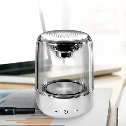 Parlantes Portátiles Bluetooth Columna Altavoz Inalámbrico Bluetooth Potente Bajo Radio con Luz LED de Color Variable
