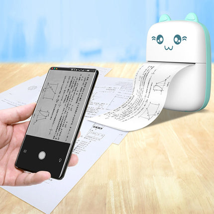 Mini impresora portátil Mini Bluetooth WiFi Nueva impresora incorrecta Teléfono móvil Foto Título Nota Impresión caliente Bolsillo Estudiante Error Etiqueta Impresora