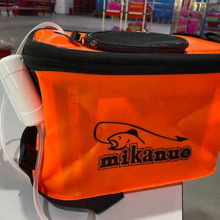 Bolsa de pesca portátil EVA plegable engrosada, caja de pesca viva, cubo de tanque, aparejos de pesca para camping, caja de almacenamiento para peces