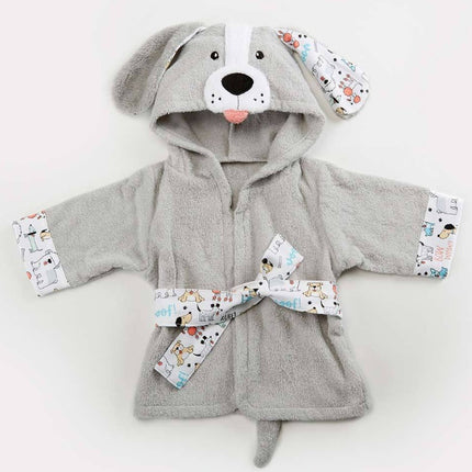 Toallas de baño para bebés con modelos de animales lindos de dibujos animados, albornoces para bebés, albornoces de algodón para niños, albornoces con capucha para bebés