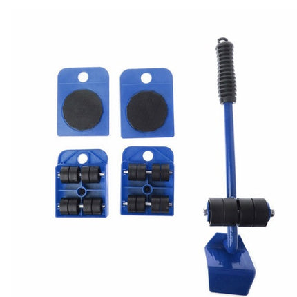 Herramienta elevadora para mover muebles, dispositivo de mudanza profesional, 5 unidades por juego