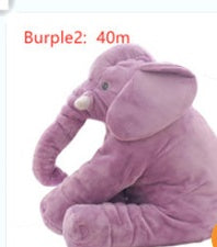 Almohada elefante de peluche para bebé, cómoda para dormir