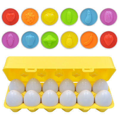 Juguete educativo de aprendizaje para bebés, juguete de huevo inteligente, juegos de clasificación de formas, juguetes de huevos Montessori para niños