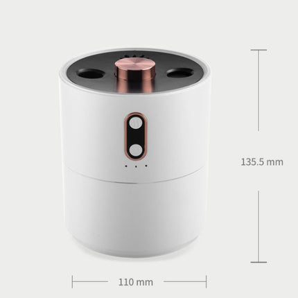 Difusor de aceites esenciales con aroma a llama volcánica, humidificador de aire portátil con forma de medusa y USB, lámpara de luz nocturna, humidificador de fragancias.