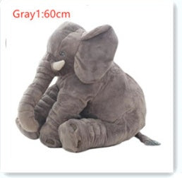 Almohada elefante de peluche para bebé, cómoda para dormir