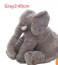 Almohada elefante de peluche para bebé, cómoda para dormir